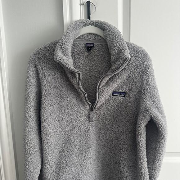 Patagonia Los Gatos Women's 1/4 Zip Pullover Medium Drifter Grey - Picture 3 of 9
